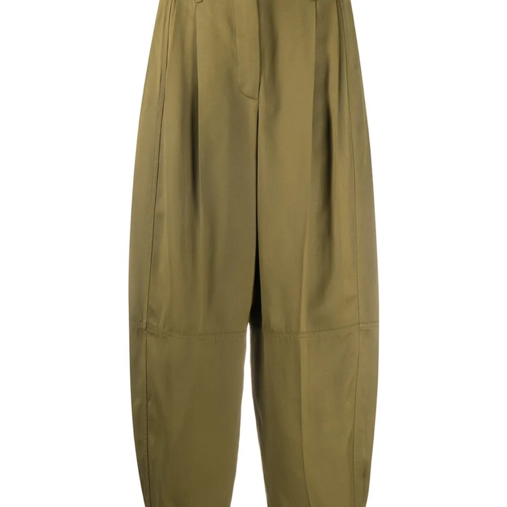 NWOT Givenchy Olive Green High Waisted Trousers